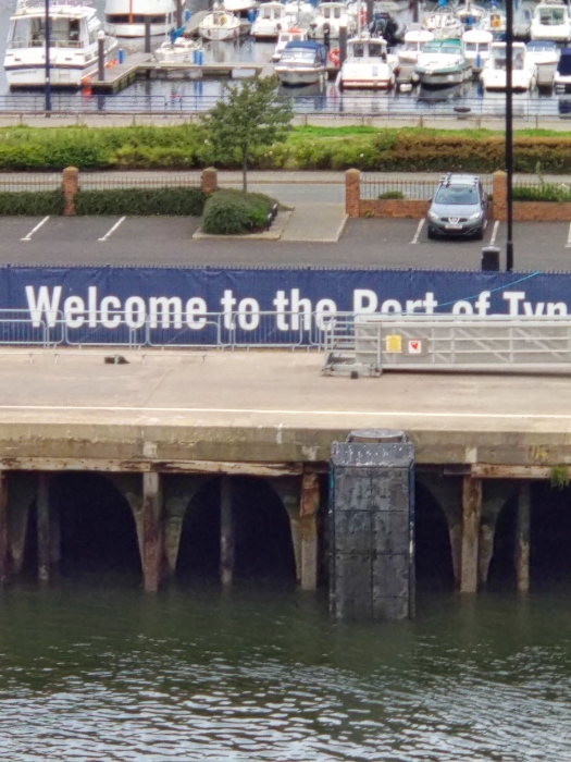 Anreise mit der Fähre von Amsterdam nach Newcastle